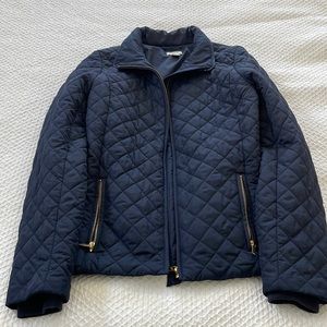 JCREW Quilted Navy Jacket